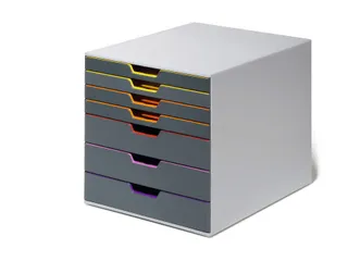 Ladenbox Durable Varicolor 7 laden grijs - 2