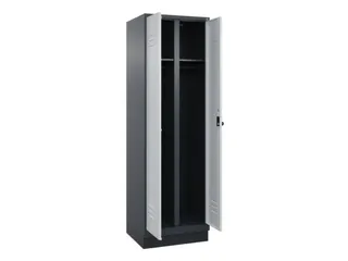 locker voor scheiding van kleding,HxBxD 1950x600x500mm,2vak - 2