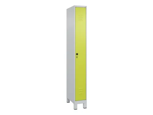 locker,HxBxD 1950x250x500mm,1vak,vak B 250mm,draaigrendel,voeten