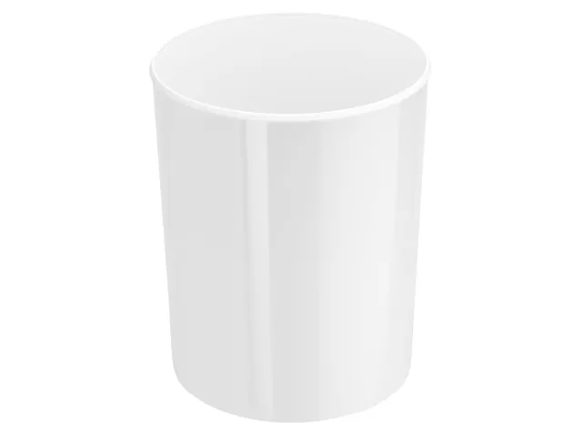 Corbeille à papier HAN i-Line 13 litres haute brillance blanc