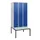 locker met bank,HxBxD 1950x900x815mm,3vak,vak B 300mm,cil.-slot
