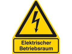 waarschuwings-combibord,v. binnen/buiten,Elektrische bedrijfsruimte