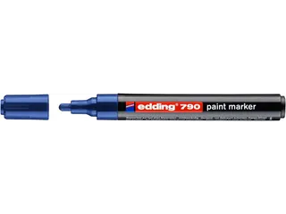 Paintmarker edding 790 op alcoholbasis 2-3mm blauw - 2