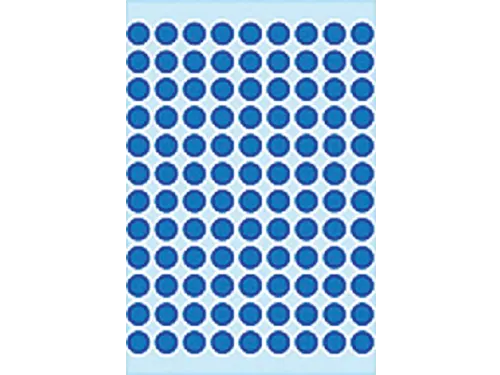 HERMA 1833 Multipurpose etiketten Rond 8mm Donkerblauw 540 stuks