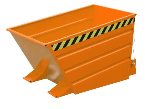 kiepbak,HxLxB 730x1375x1200mm,0,8m³,draagverm. 1000kg,RAL2000