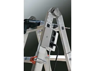 Stekkerdoos Brennenstuhl bureau klembaar 3 voudig 3 meter grijs/wit - 3