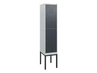 dubbeldekse locker,HxBxD 1950x400x500mm,1x2vak.,vak B 400mm - 1