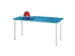 werkplaatsbureau,HxBxD 720x1700x800mm,RAL7035,front RAL5012
