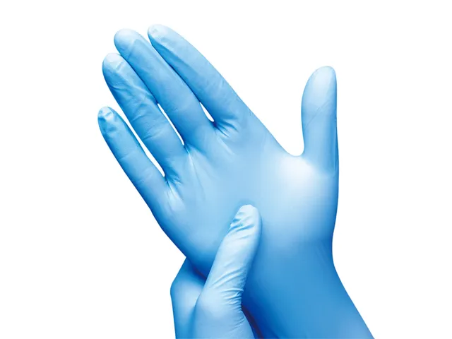 Gant Hynex nitrile M bleu 3,5g 100 pièces