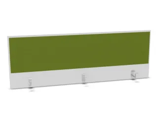 opzetpaneel,v. bureau,aanbouw achter,B 1600mm,Bl-wit,BN7048-groen - 1