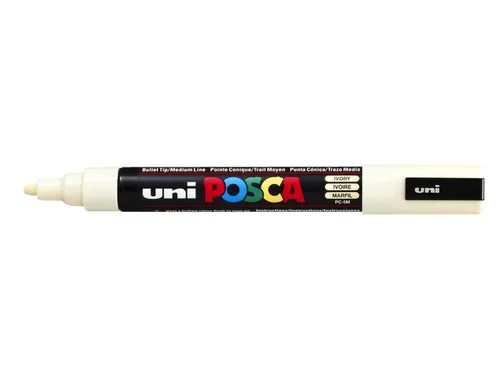 Verfstift Posca PC5M Medium Punt 1,8-2,5mm Ivoor
