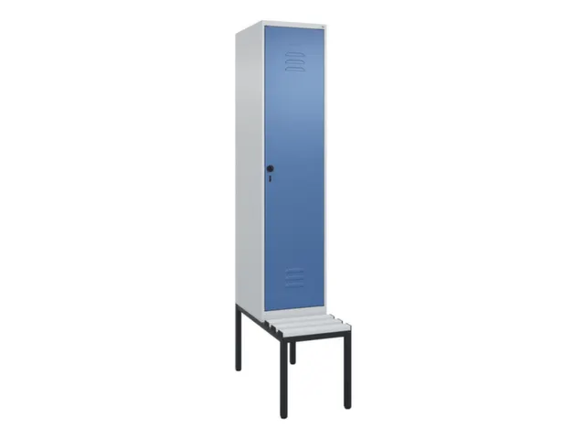 locker voor scheiding van kleding,HxBxD 2120x400x815mm,1vak