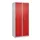 locker voor scheiding van kleding,HxBxD 1850x800x500mm,2vak
