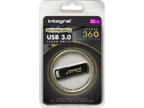360 Secure USB 3.0 stick, 32 GB