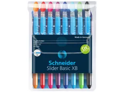 Rollerpen Slider Basic Colours extra breed etui à 8 stuks