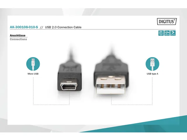 Digitus Usb 20 Cable Type