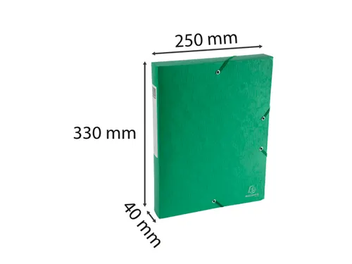 Nature Future A4 Documentenbox 320x240x40mm Karton groen