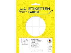Etiket Avery Zweckform 3321 32x23mm wit 560stuks