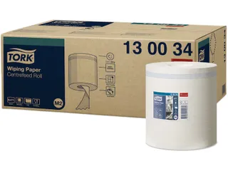 Tork 130034 Poetspapier M2 Premium Centerfeed 1-laags Wit 165m - 1
