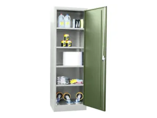 universele kast,HxBxD 1950x640x500mm,RAL7035,front RAL6011 - 2