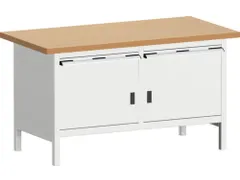 werkbank met opbergruimte,HxBxD 840x1500x750mm,beukenblad
