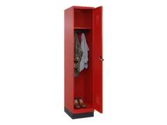 locker,HxBxD 1950x400x500mm,1vak,vak B 400mm,draaigrendel,sokkel