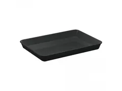 Melamine Vleesbak 350x250x40mm zwart