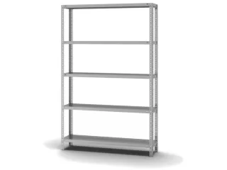 magazijnstelling,grondveld,HxBxD 2000x1300x300mm,vaklast 350kg - 2