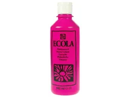 Plakkaatverf Ecola Flacon van 500 ml Magenta
