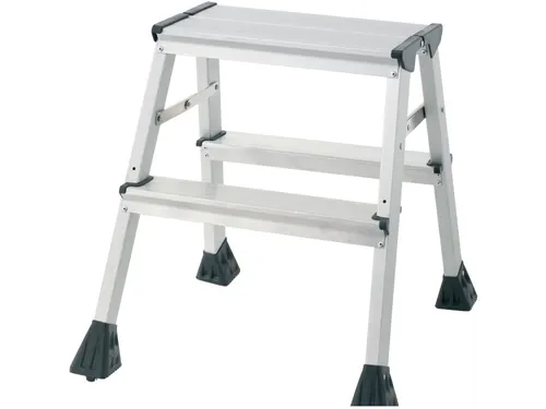 Aluminum ladder 2 treden 45cm 150kg