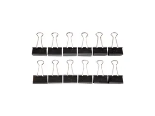 Papierklem MAUL 215 foldback 32mm capaciteit 13mm zwart - 4