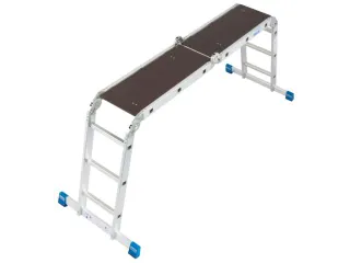 multifunctionele vouwladder,4x3,sporten,balk L 3,55m,aluminium - 3