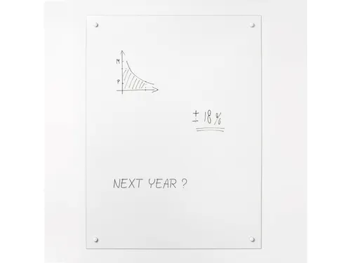 Glasbord Naga 50 x 100 cm Transparant