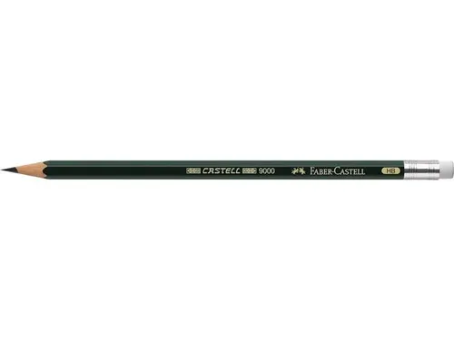 Faber Castell 9000 Potlood Hb Met Gom
