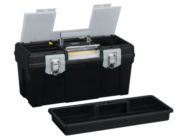 gereedschapskist,HxBxD 250x510x240mm,assortimentsvakken,bitbox,vakken