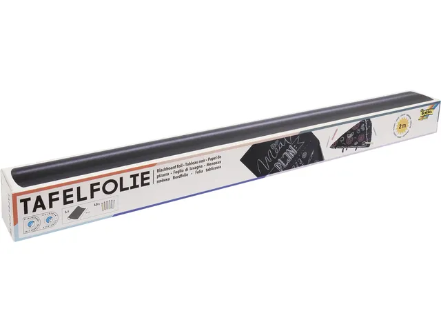 Krijtbord folie Folia 45x200cm inclusief 10 krijtjes zelfklevend verwi