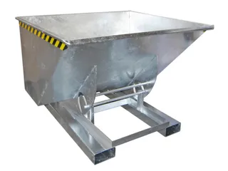 kiepbak,HxLxB 1070x1420x1560mm,1m³,draagverm. 1000kg,verzinkt - 1