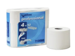 Toiletpapier Celtex Professional Blue 2-laags wit 500 vel 40 rol (10x4 - 2