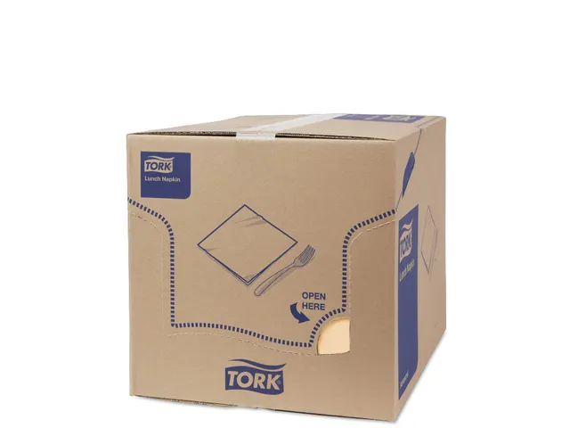 Tork 477426 Lunchservet Advanced Zand 33x33cm 1/8 vouw