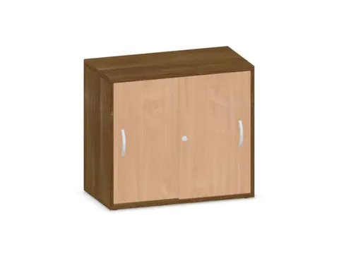 schuifdeurkast,HxBxD 720x800x430mm,decor romp noten,decor front beuken