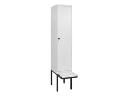 locker voor scheiding van kleding,HxBxD 2120x400x815mm,1vak