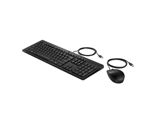 Toetsenbord + muis HP 225 bedraad QWERTY