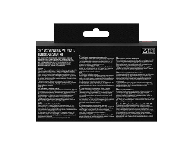 Mondmasker 3M met vervangbare filters 6002KIT-1, A2P2 organische dampe