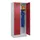 locker,HxBxD 1950x800x500mm,2vak,vak B 400mm,draaigrendel,sokkel