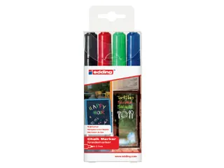 Krijtstift edding 4095 rond assorti 2-3mm etui à 5st - 2