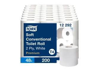 Toiletpapier Tork T4 Premium 2-laags 200 vel wit 12292 - 2