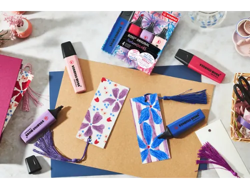 Markeerstift STABILO Boss Wildflower display groot assorti