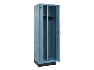 locker voor scheiding van kleding,HxBxD 1950x600x500mm,2vak - 1