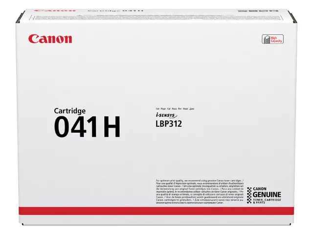 Canon 041H Toner Zwart 20.000 pagina High Capacity i-SENSYS