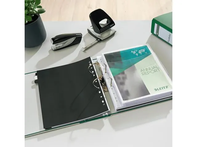 Ordner Leitz 1010 A4 80mm Pp Groen